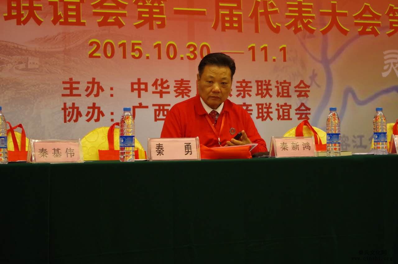 中华秦氏宗亲会第一届代表大会第二次会议